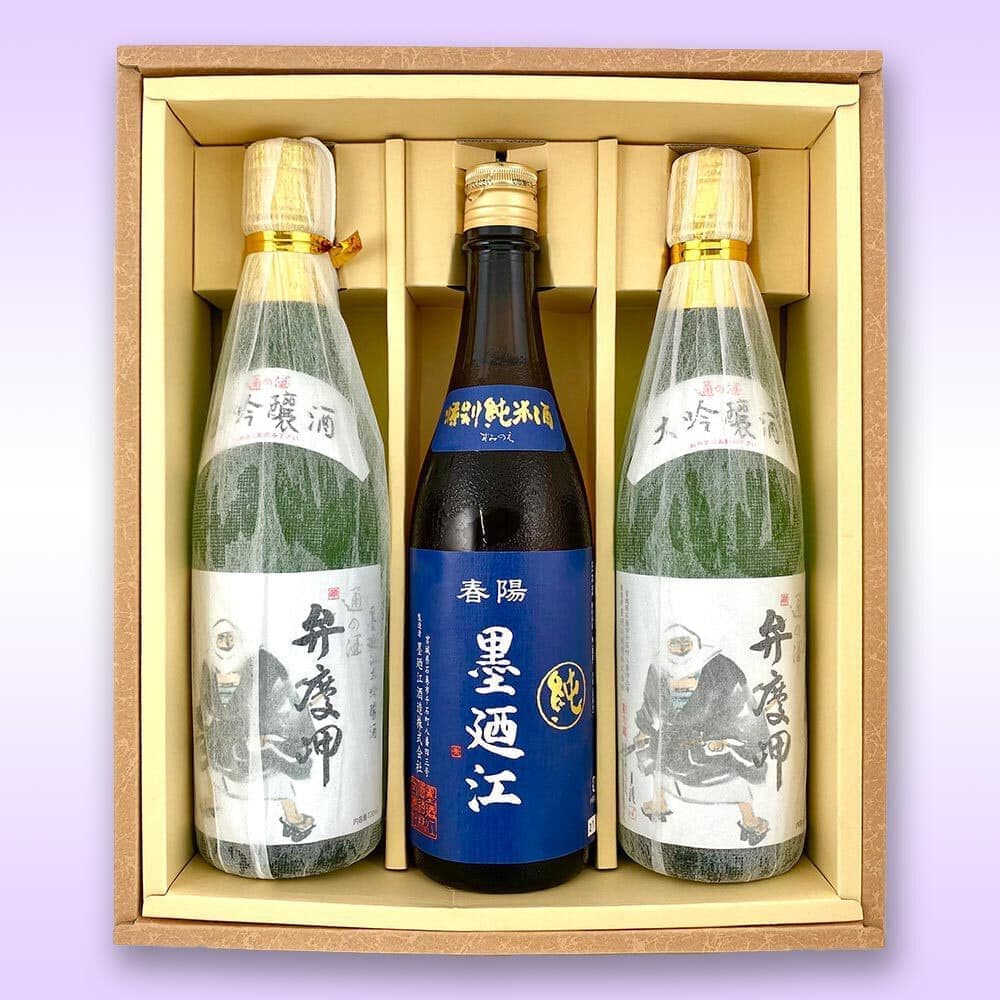 墨廼江地酒3本セット