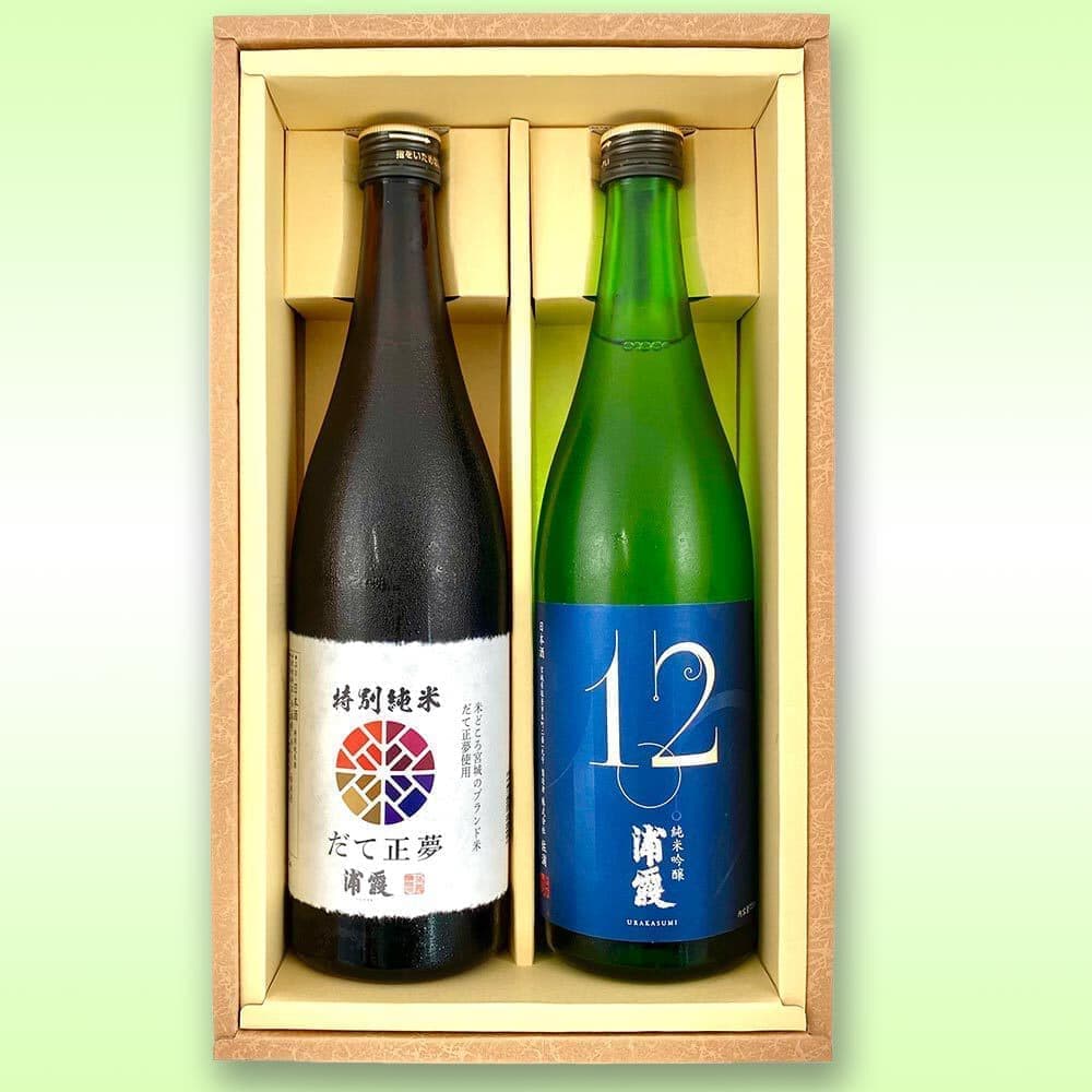 浦霞地酒2本セット