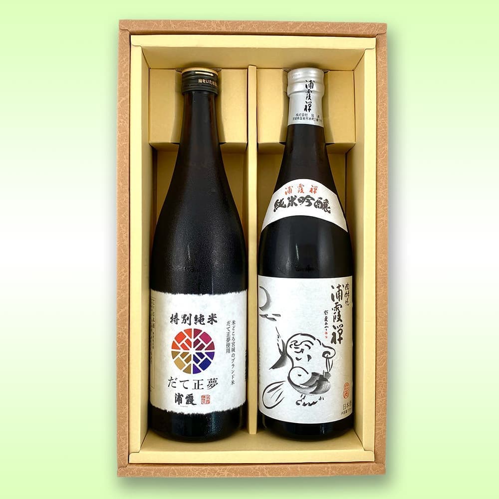 浦霞地酒2本セット